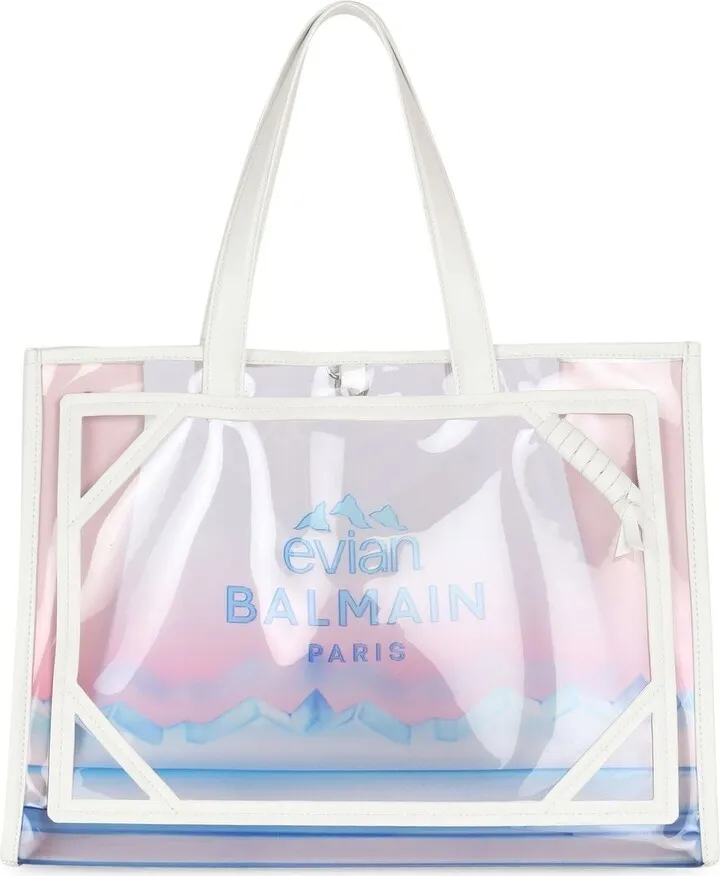 x Evian medium B-Army shopper bag