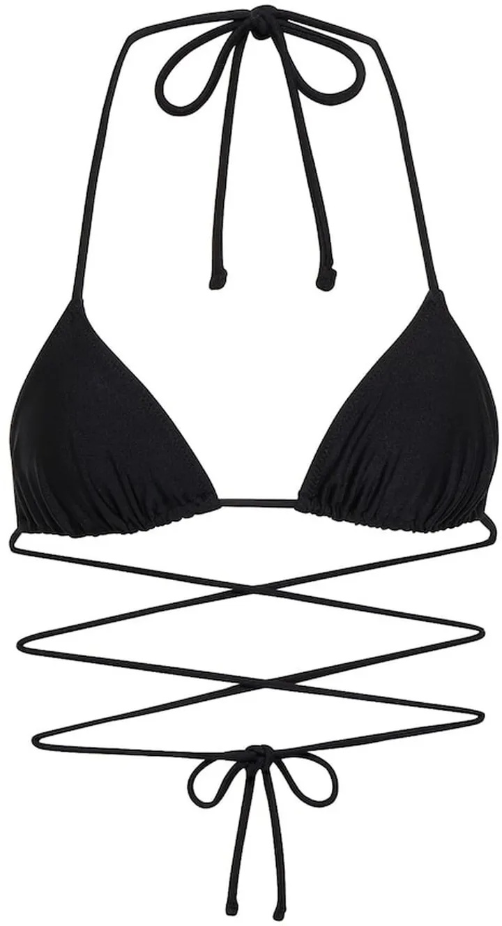 Praia tie-around bikini top