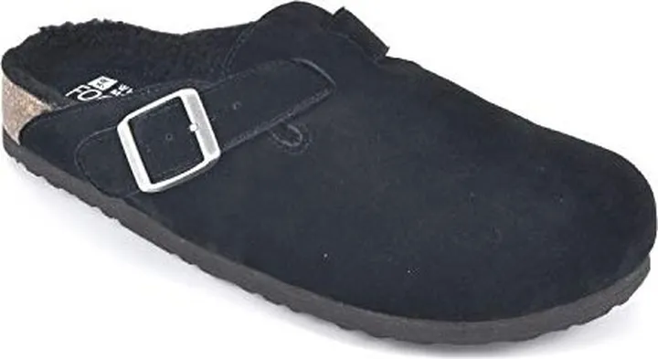 WHITE MOUNTAIN Shoes Bari Leather Footbeds Clog