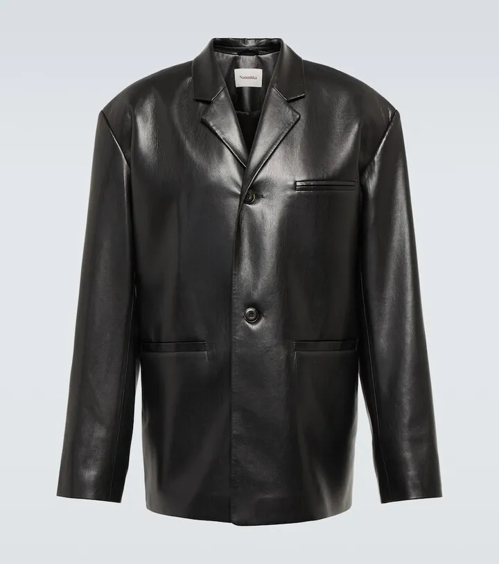 Sanco faux leather jacket