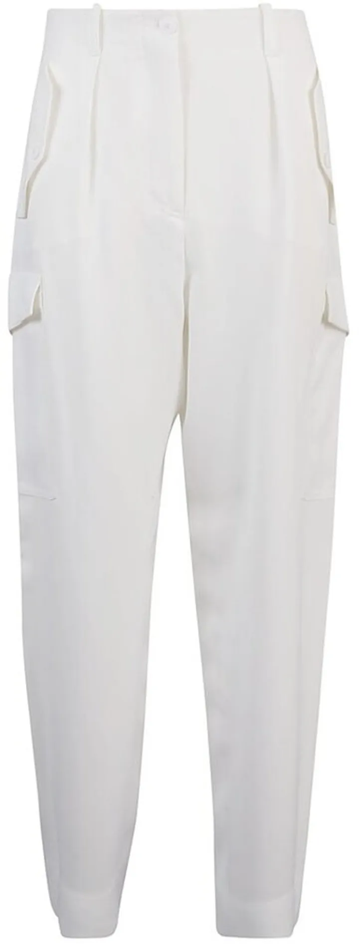 Alberta Ferretti Straight Leg High-Rise Trousers