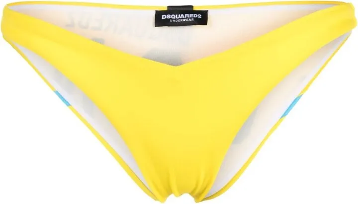 Logo-Print Bikini Bottoms