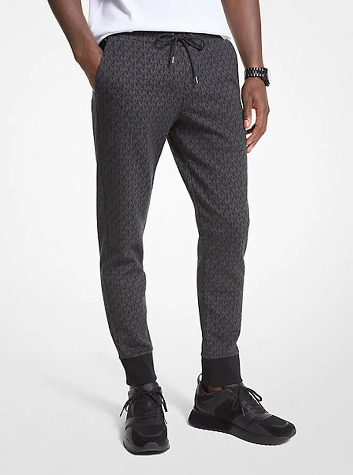 Logo Cotton Blend Joggers