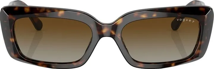 VO5440S rectangular tortoise-shell sunglasses