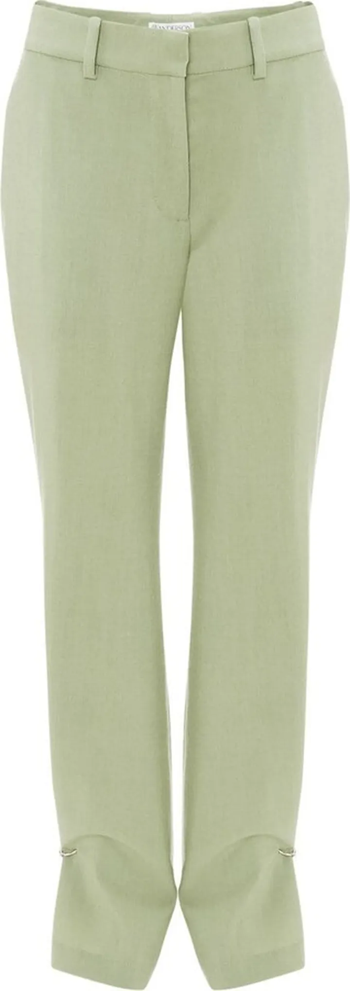 Wool Straight-Leg Trousers
