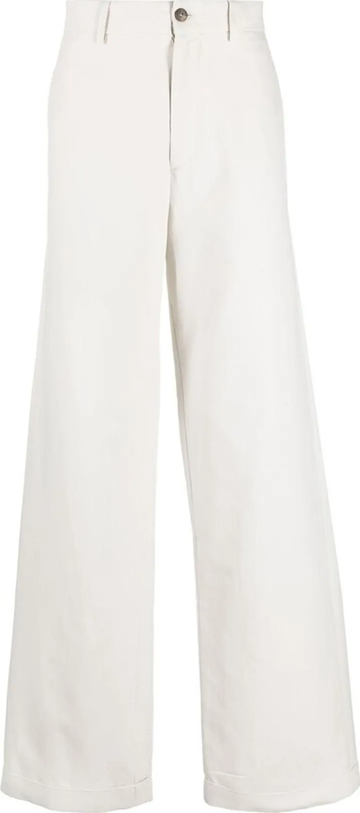 Wide-Leg Tailored Trousers