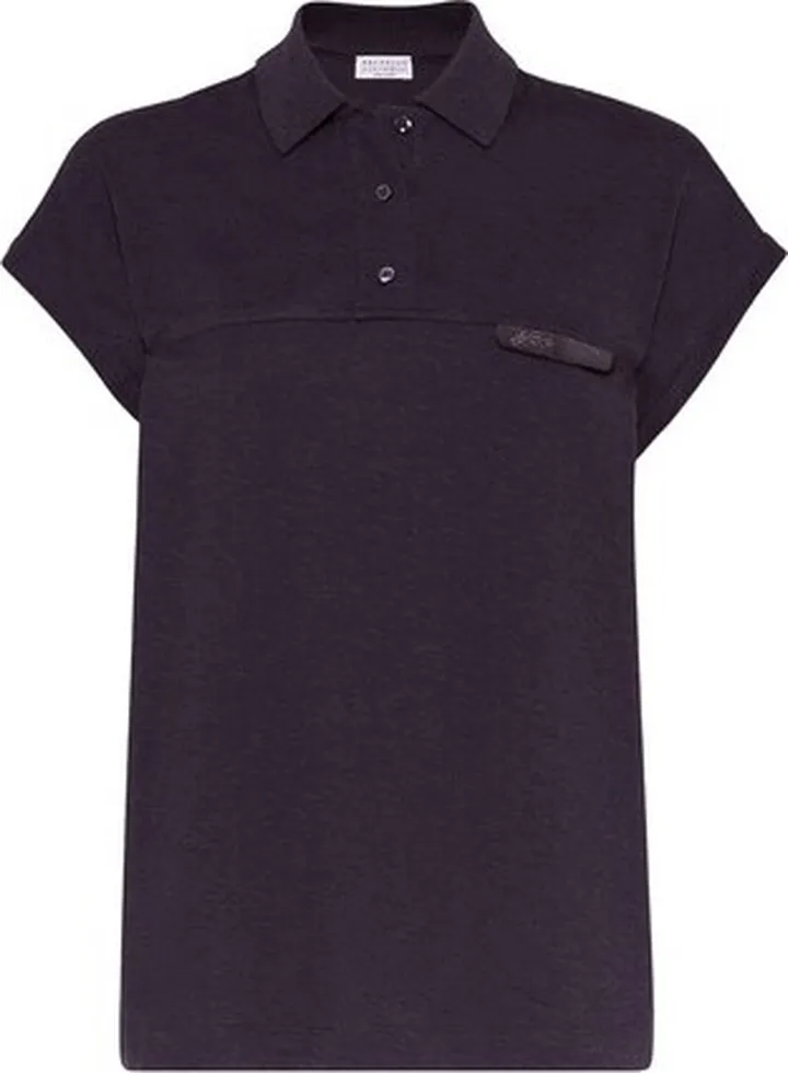 Jersey polo shirt