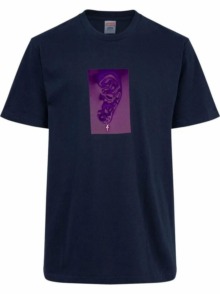 Ear print T-shirt