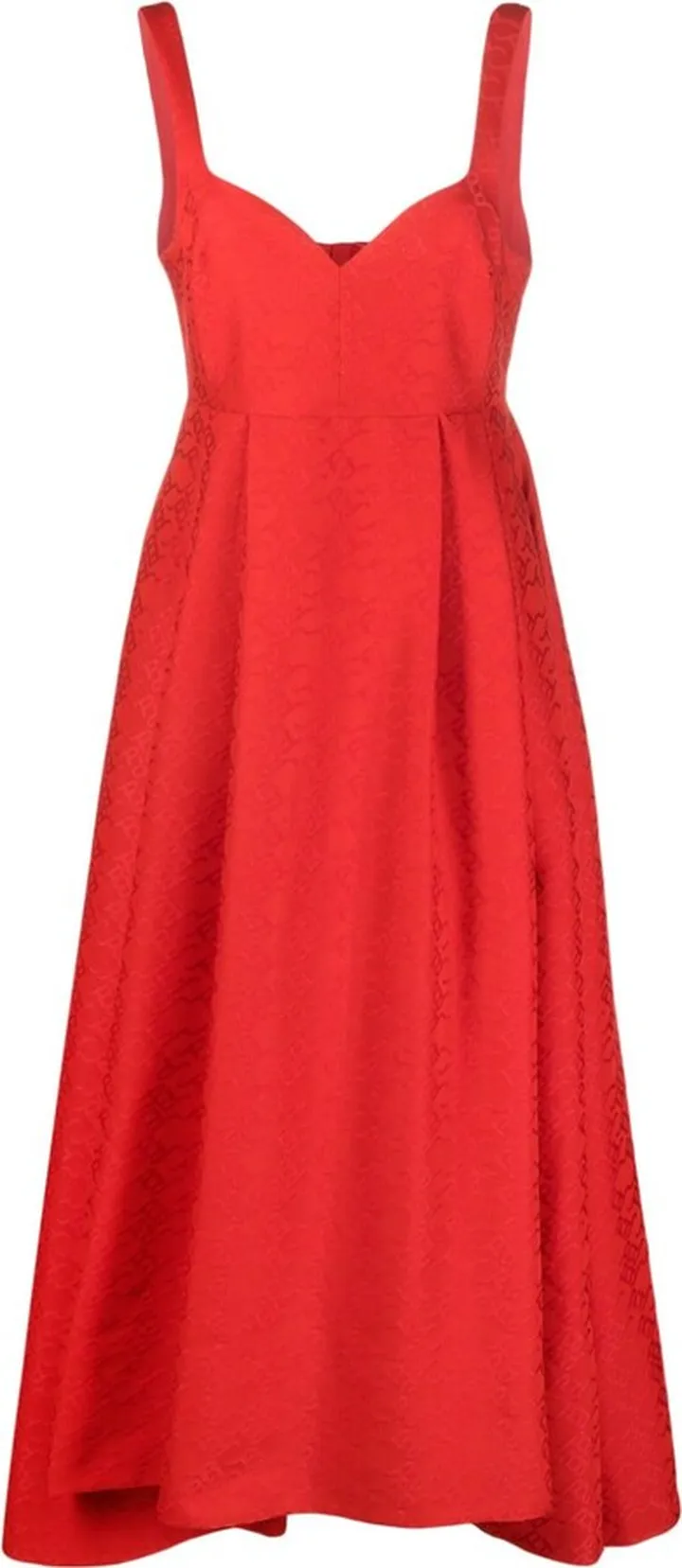 Logo-Jacquard Dress