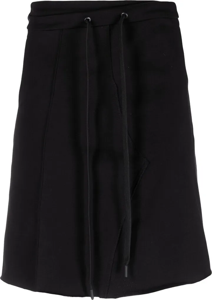 Buckle-Detail Track Skirt