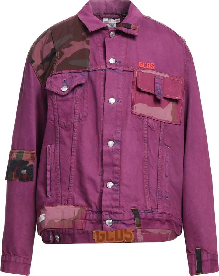 Denim Outerwear Fuchsia