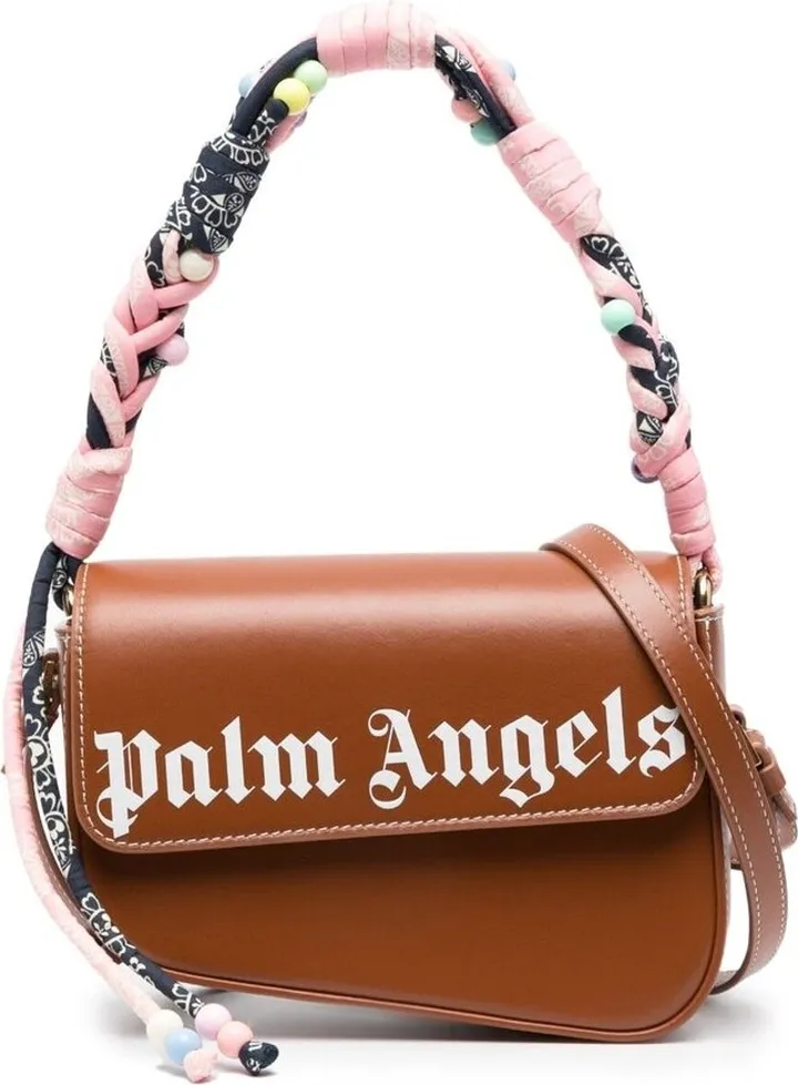 Palm Angels Plaited Bandana Crash Shoulder Bag