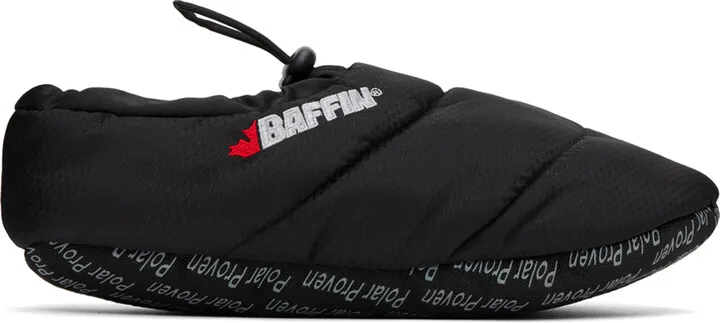 Baffin Black Cush Slippers