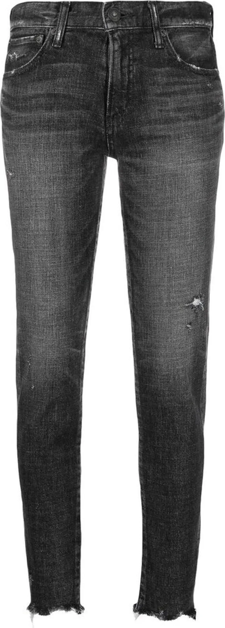 Low-Rise Slim-Cut Jeans
