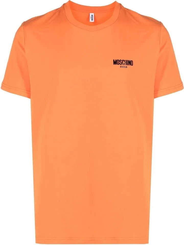 logo-embossed short-sleeve T-shirt