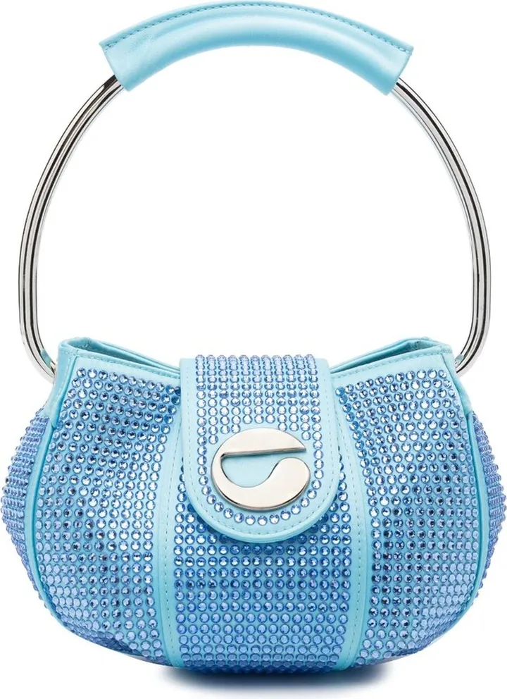 Crystal-Embellished Tote Bag