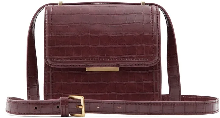 Maeva Faux Leather Crossbody Bag