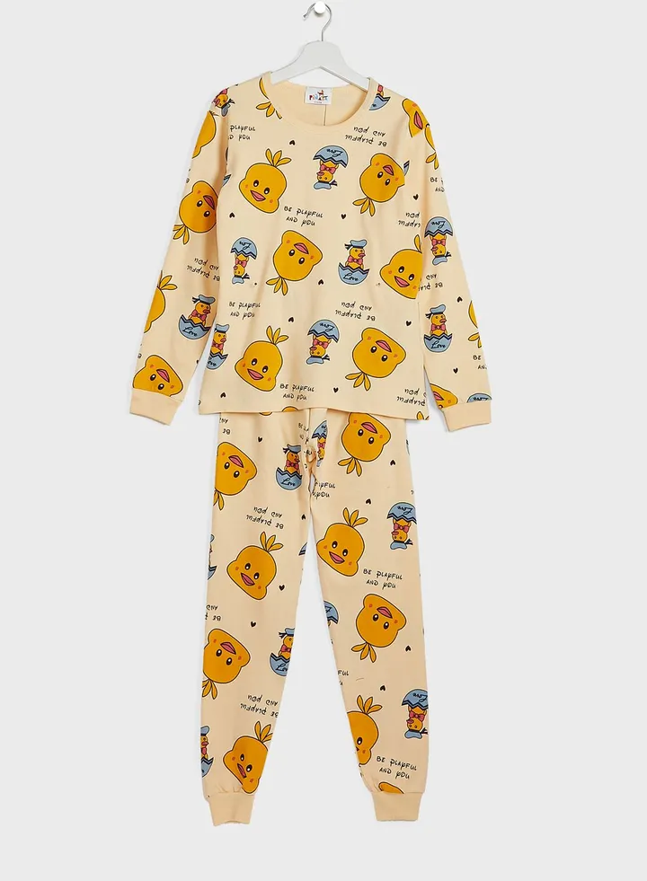 Girls Nightsuit Set