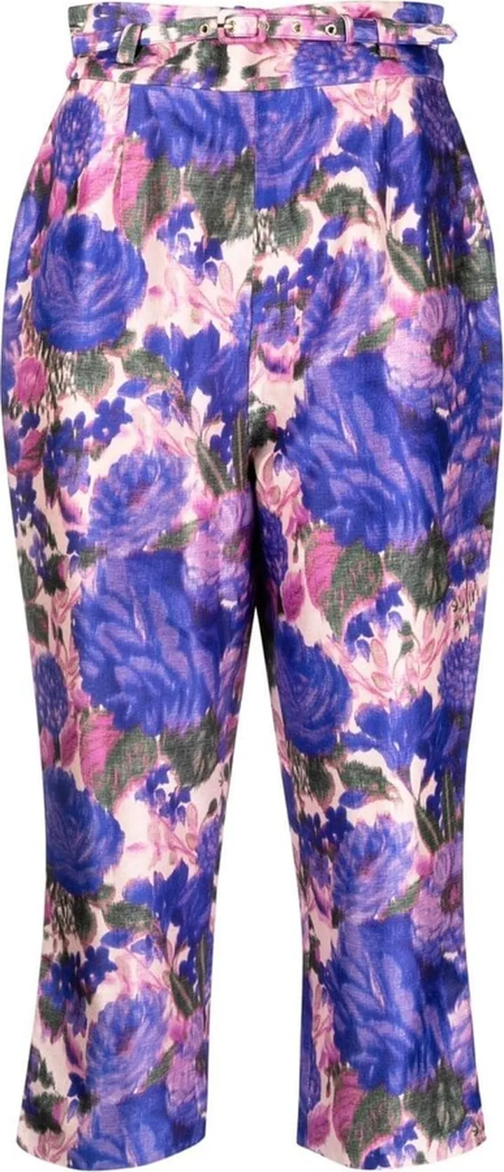 High Tide floral-print cropped trousers
