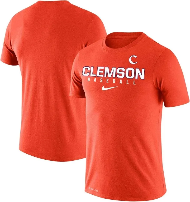 Men's Nike Orange Clemson Tigers Baseball Legend Performance T-Shirt