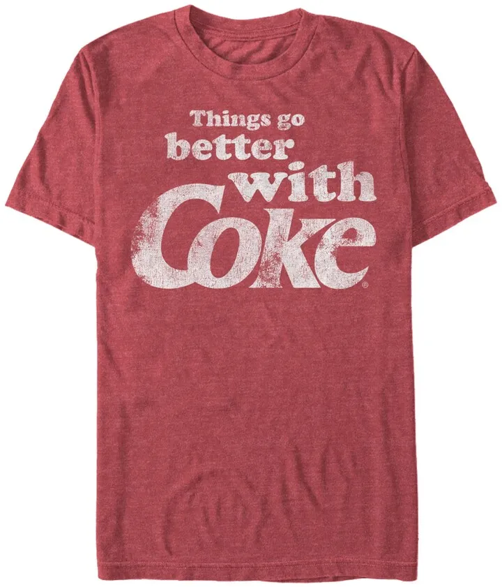 Fifth Sun Men's Better With Coke Short Sleeve T- shirt