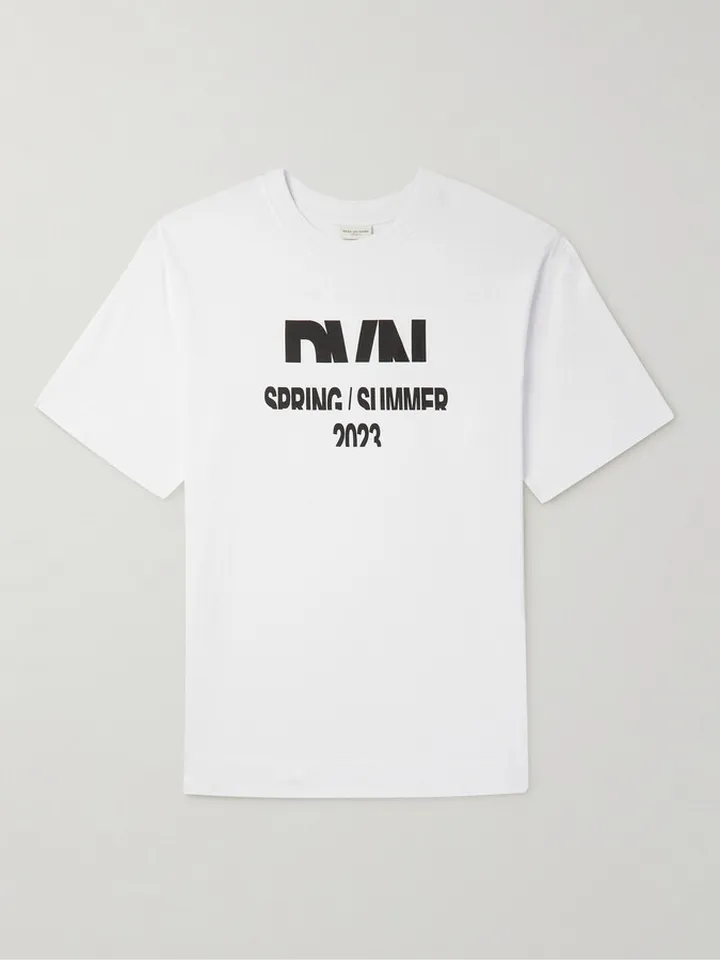 Printed Cotton-Jersey T-Shirt