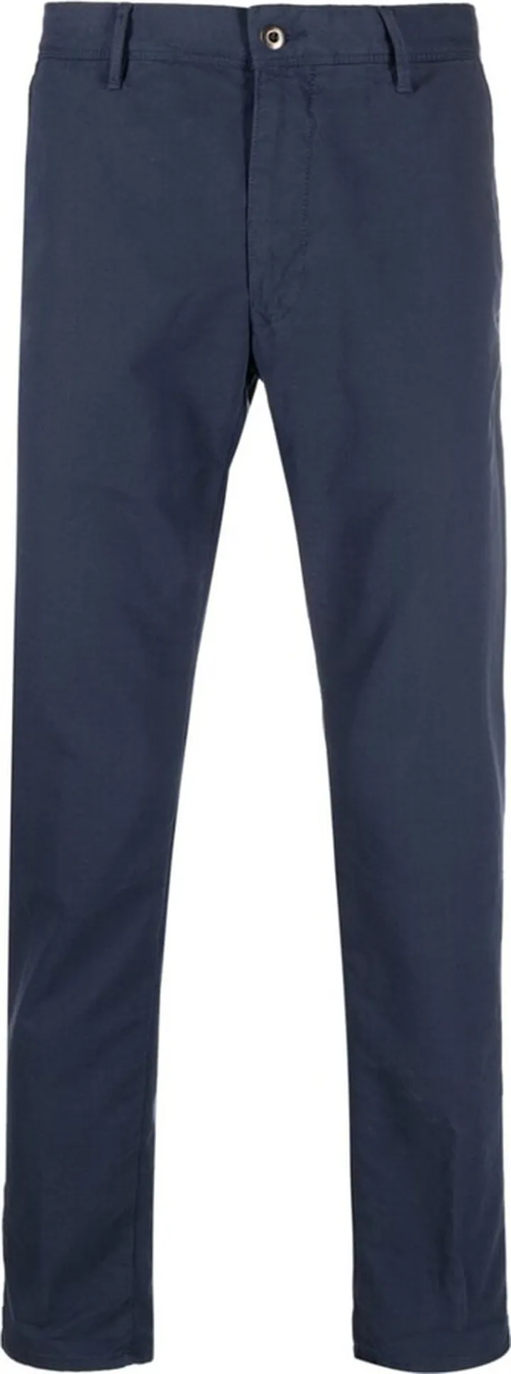 Cropped Straight-Leg Trousers