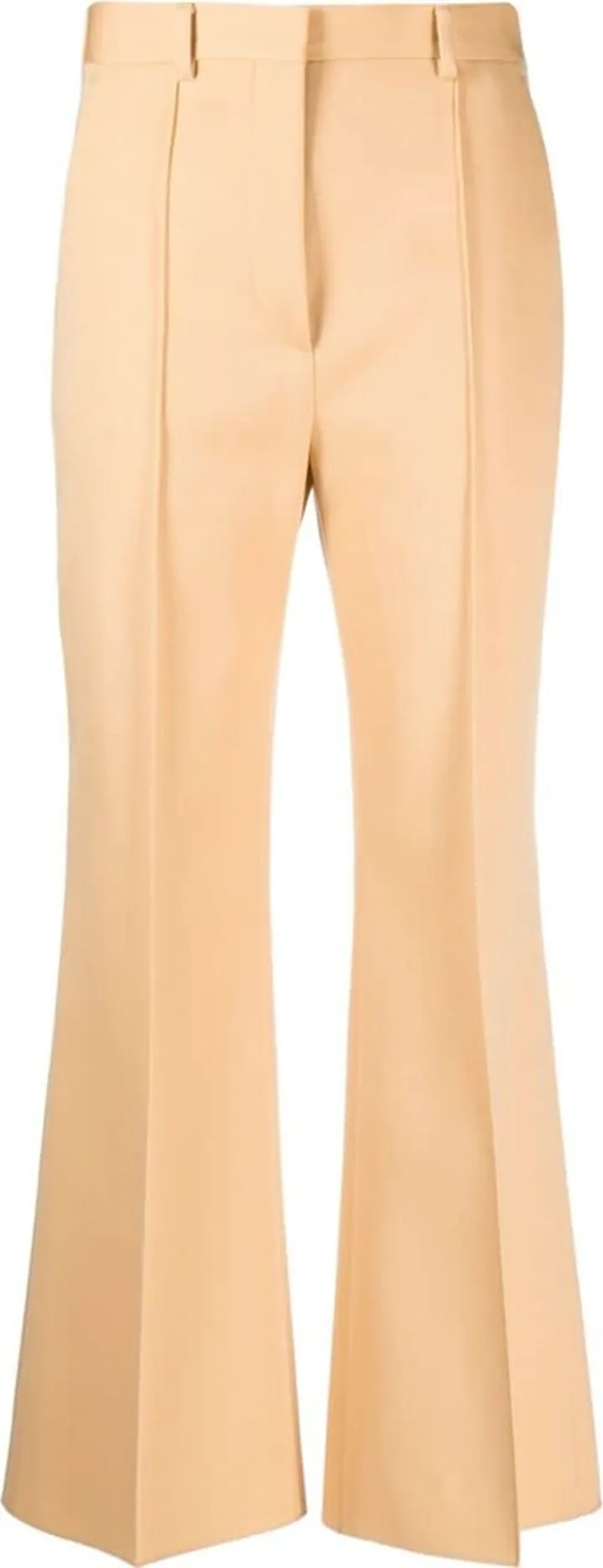 Cropped Flared Trousers
