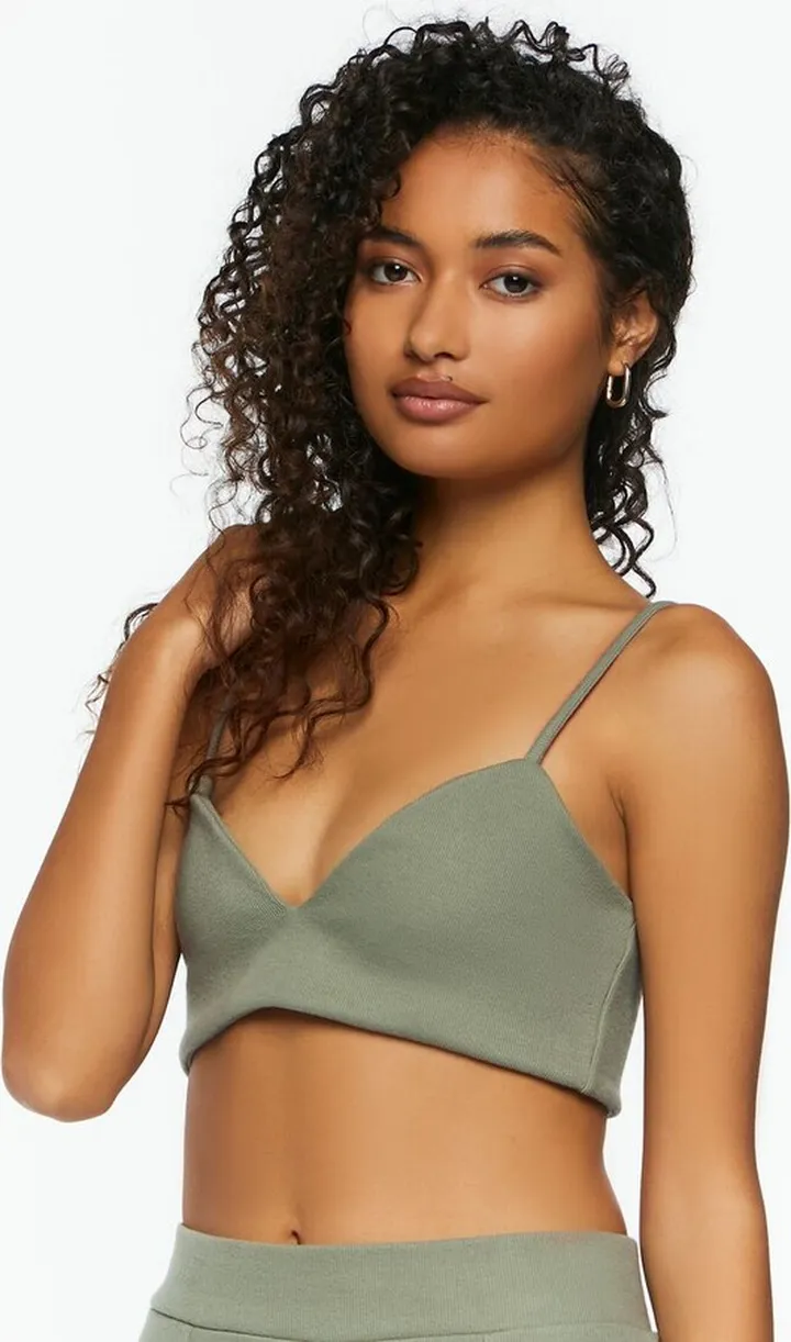 Cropped V-Neck Cami