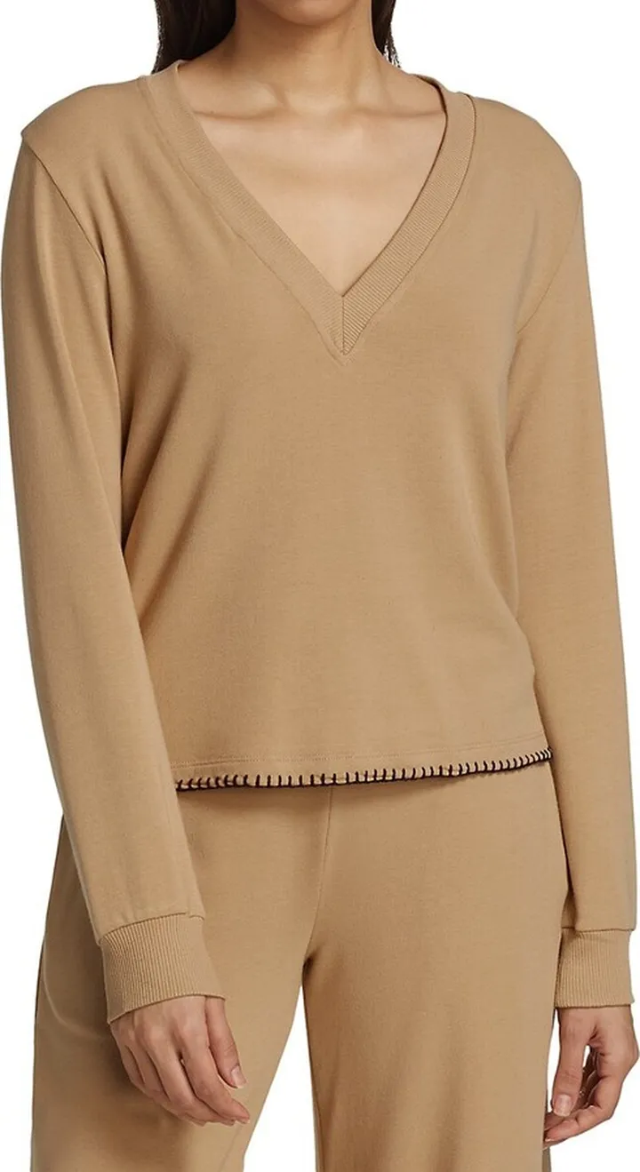 Helena V-Neck Sweatshrt
