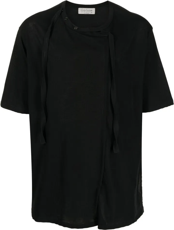 asymmetric design T-shirt