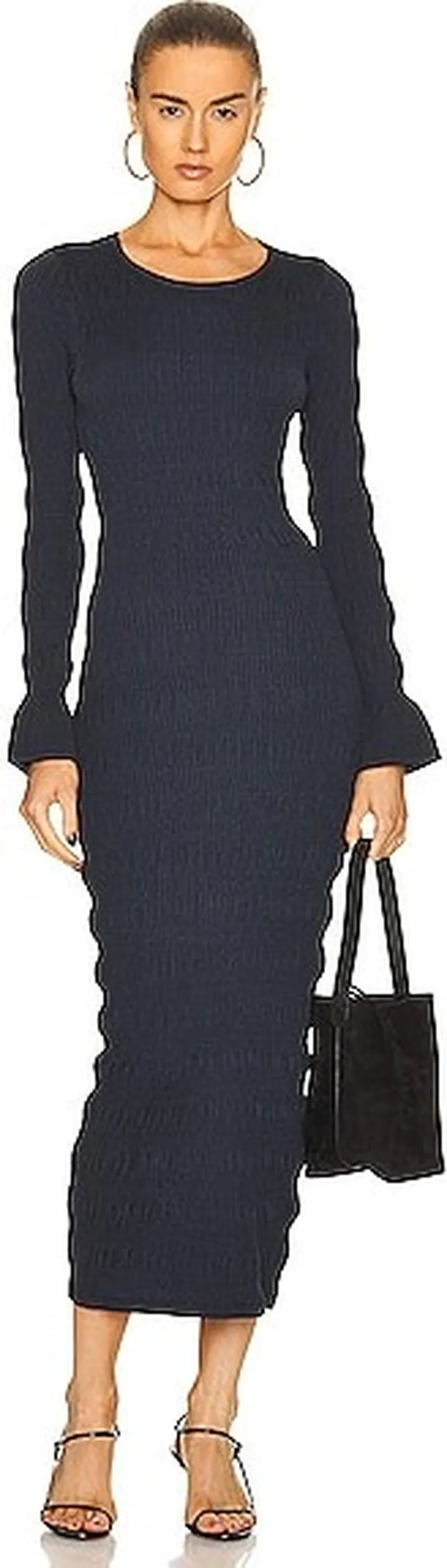 TOVE Giselle Dress in Navy