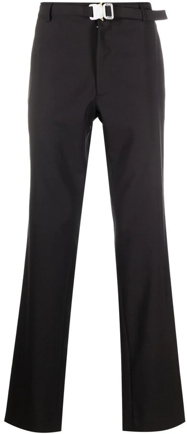 Straight-Leg Belted Trousers