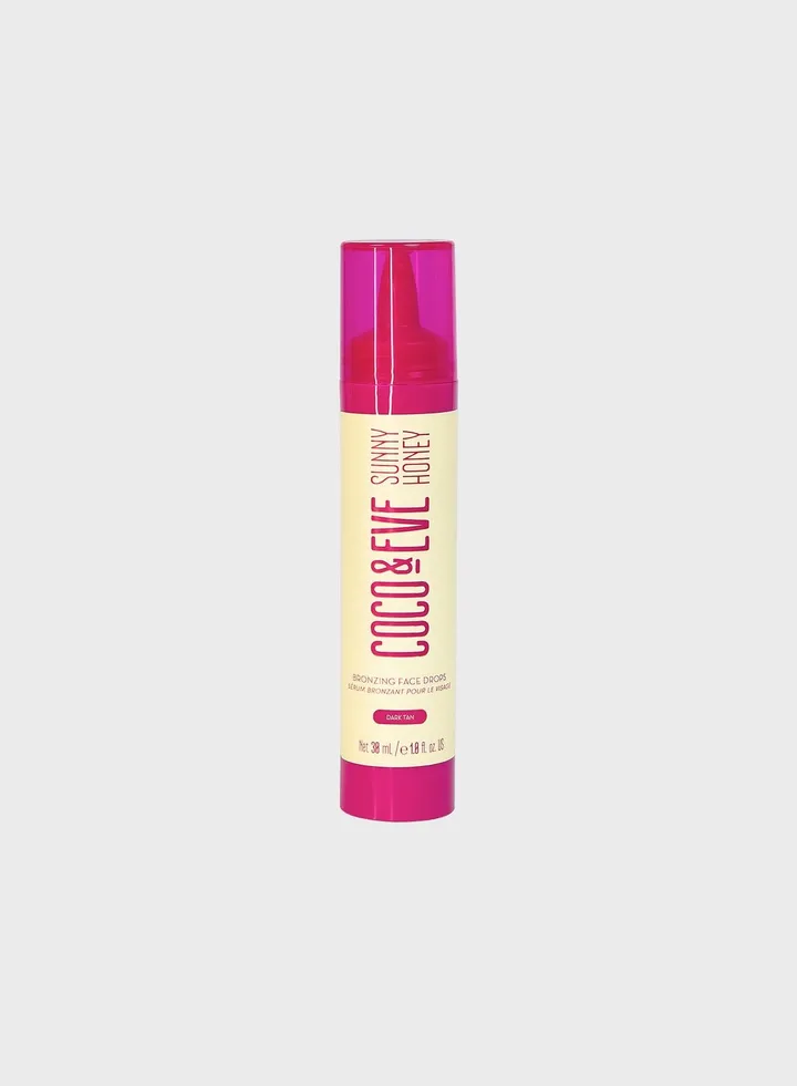 Sunny Honey Bronzing Face Drops - Dark Tan