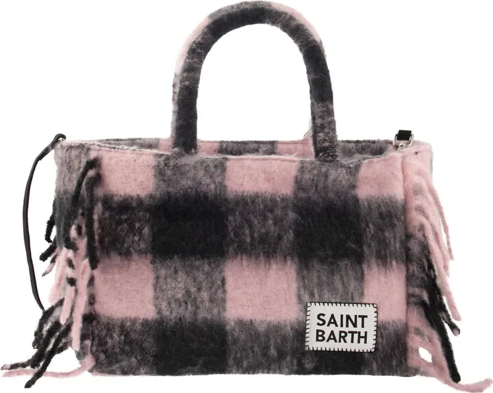 Tartan Bag With Fringes