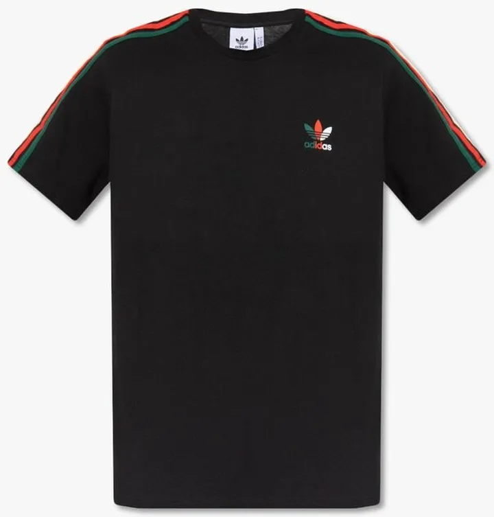 Adidas Originals Logo Printed Crewneck T-Shirt