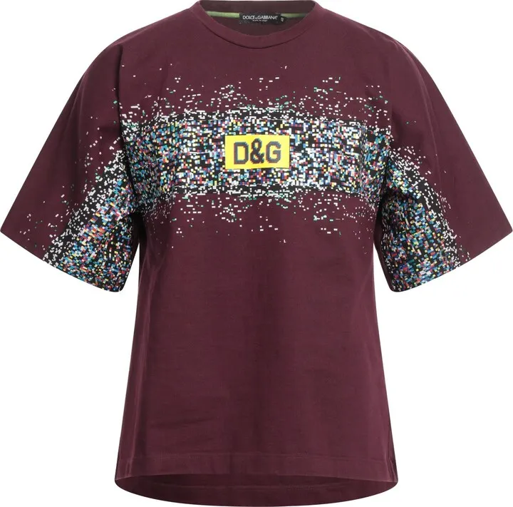 T-shirt Burgundy