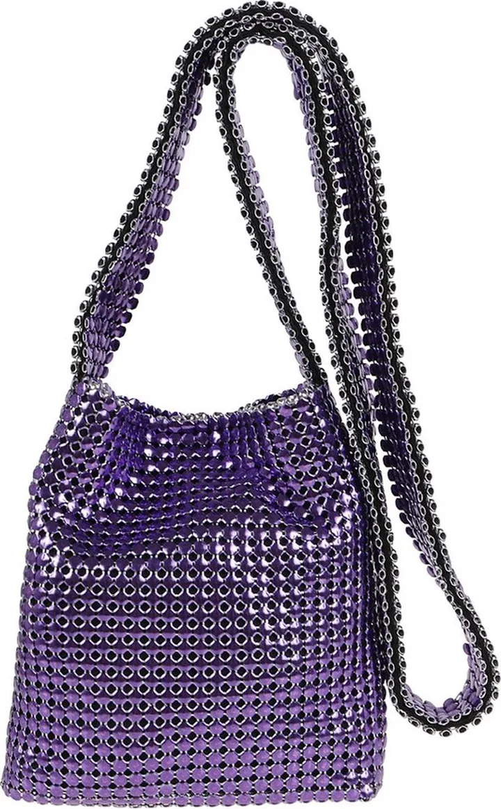 Paco Rabanne Pixel Cut-Out Mini Shoulder Bag