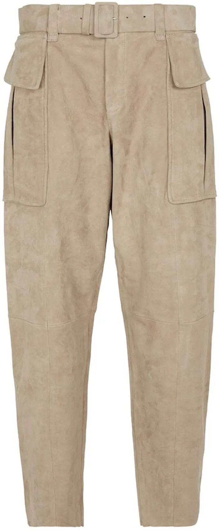 Butch suede cargo pants