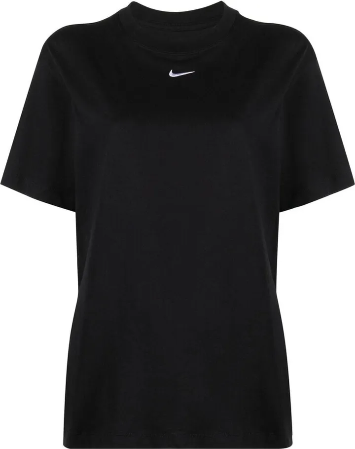Swoosh logo-print short-sleeved T-shirt