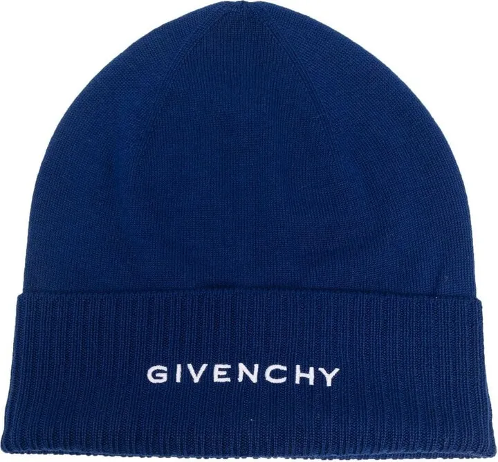 Logo-Motif Knitted Beanie