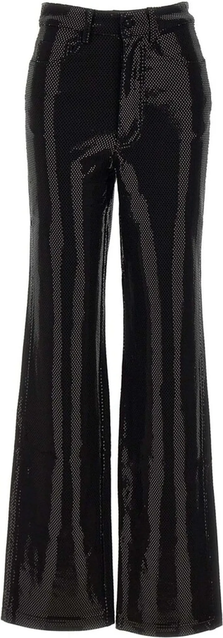 'foil Jersey Straight Pants'
