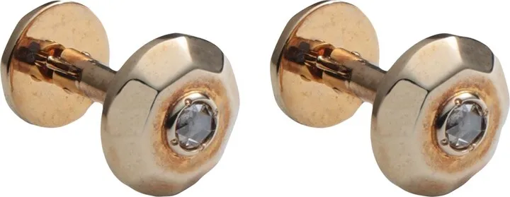 Cufflinks And Tie Clips Gold