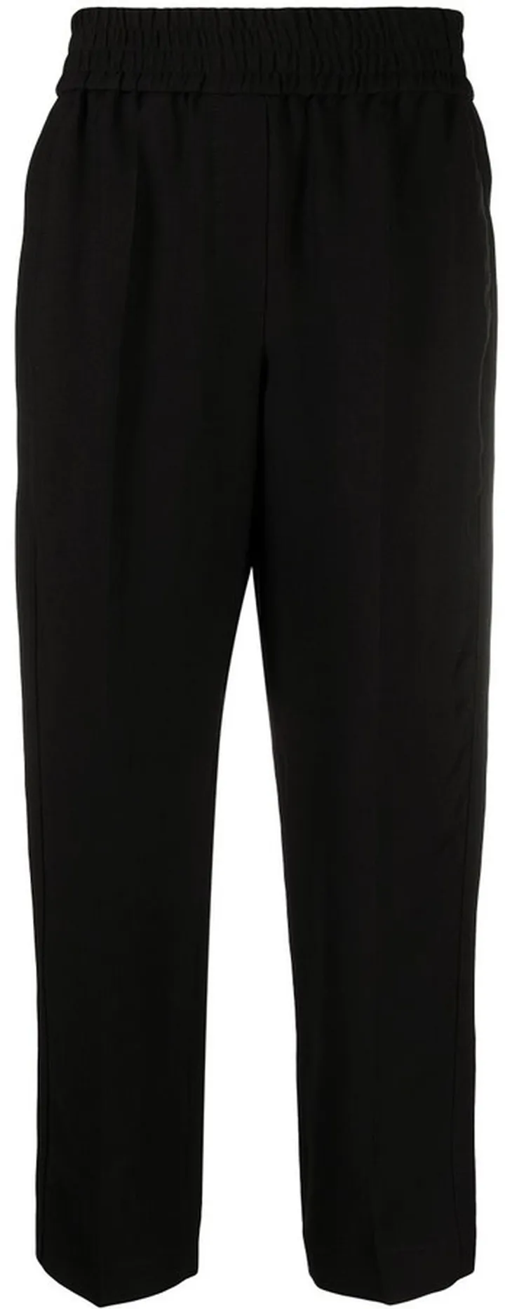 Elasticated Waistband Cropped Leg