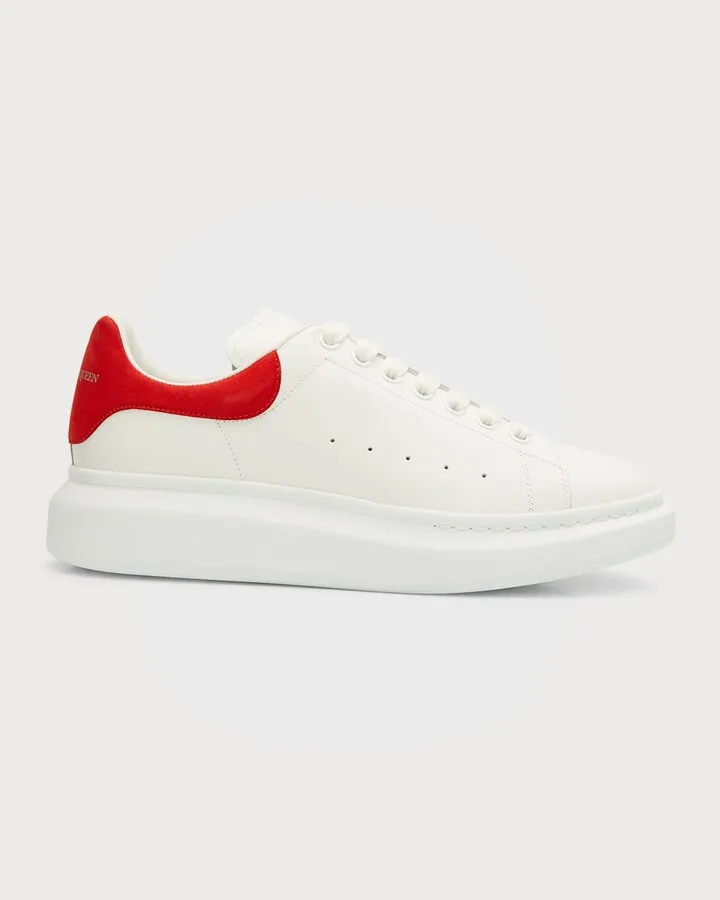 Men's Oversized Larry Leather Low-Top Sneakers