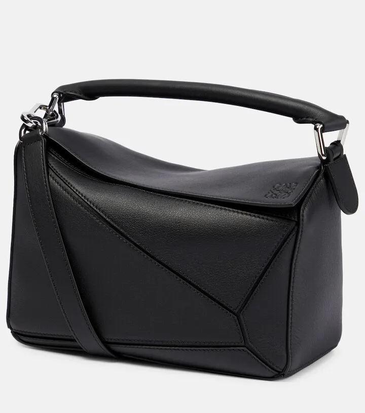 Puzzle Small leather shoulder bag