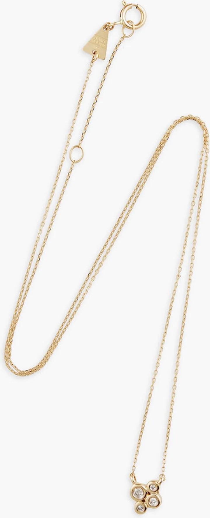 14-Karat Gold Diamond Necklace