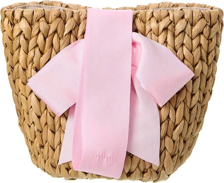 Pamela Munson Petite Isla Bahia Bow Basket Tote