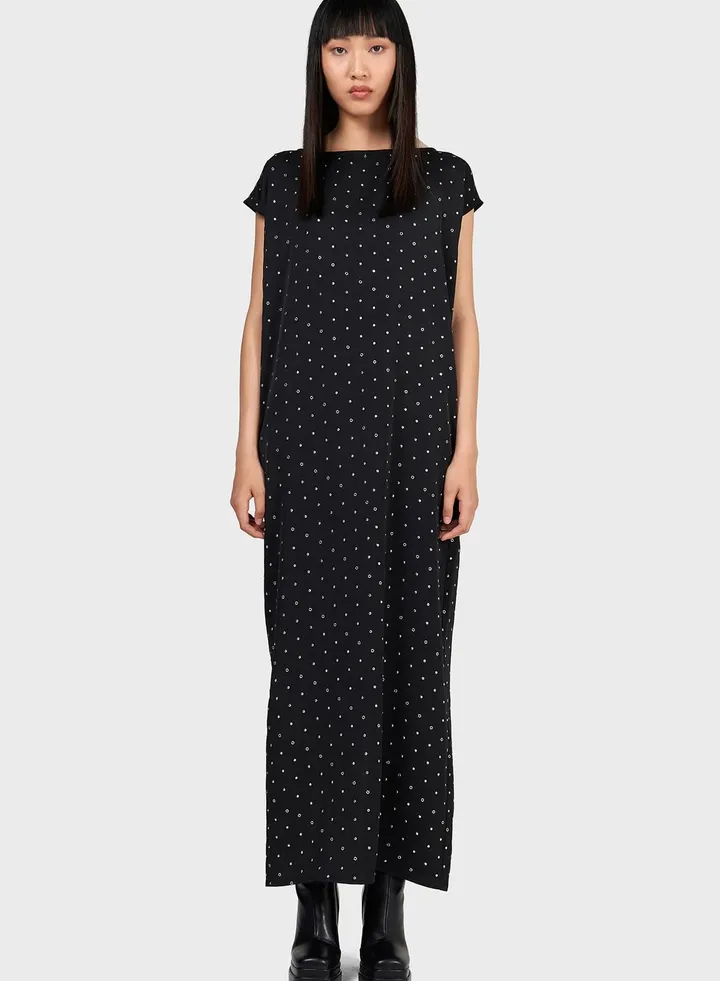 Embellished Knitted Kaftan