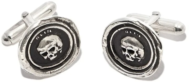 What Once Was silver cufflinks